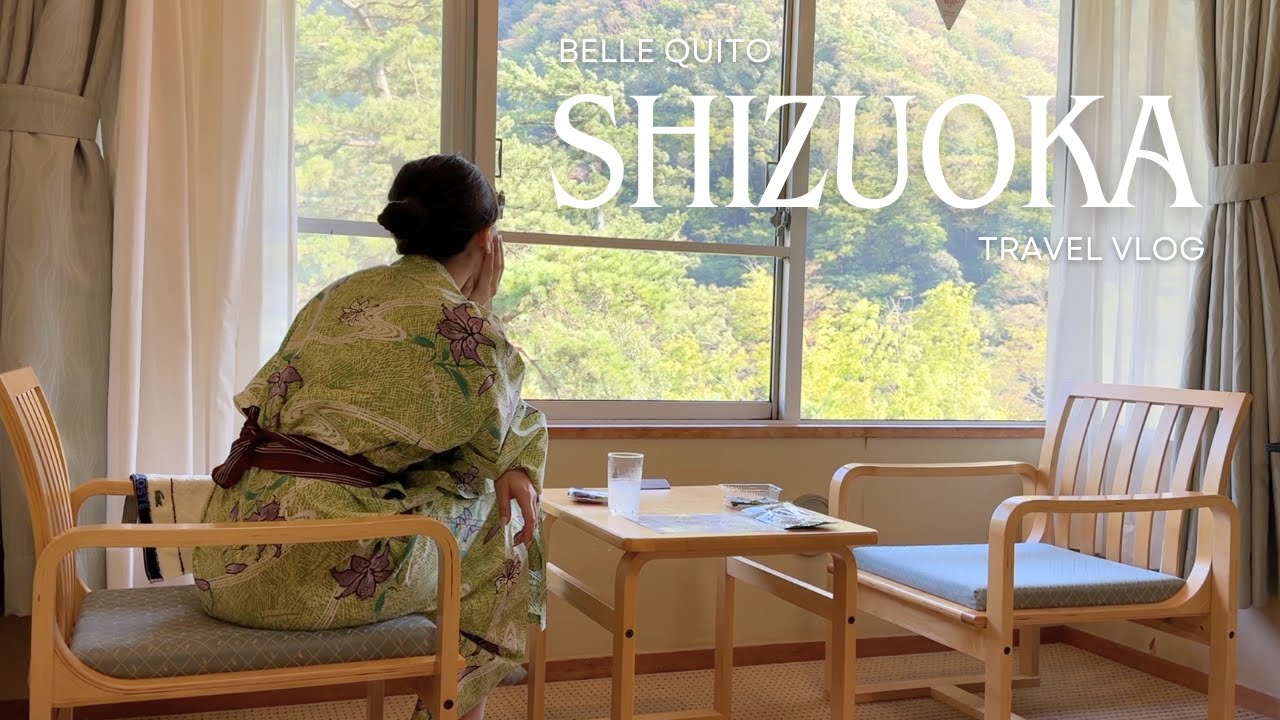 SHIZUOKA JAPAN 🇯🇵 | Japanese Onsen, I got the luckiest Omikuji, Visiting Shrine, Oshino Hakkai