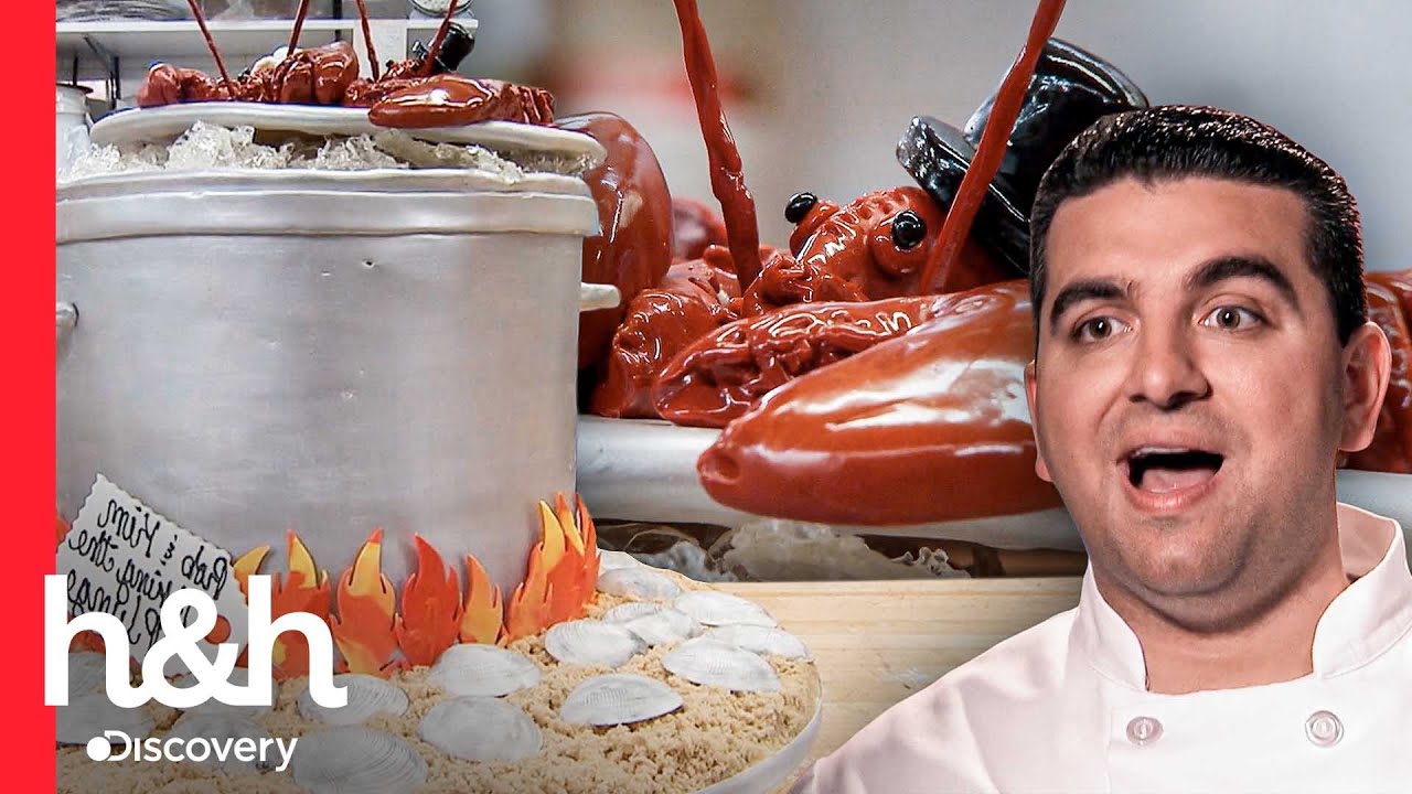 Cliente muda de ideia e quer um bolo sobre lagosta em menos de 24 horas | Cake Boss | H&H Brasil