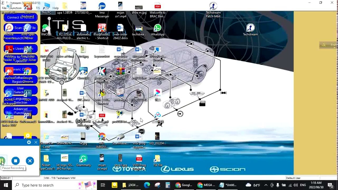 Techstream Mini Vci J2534 Install Procedure windows 10 64/32 So Easy Bro