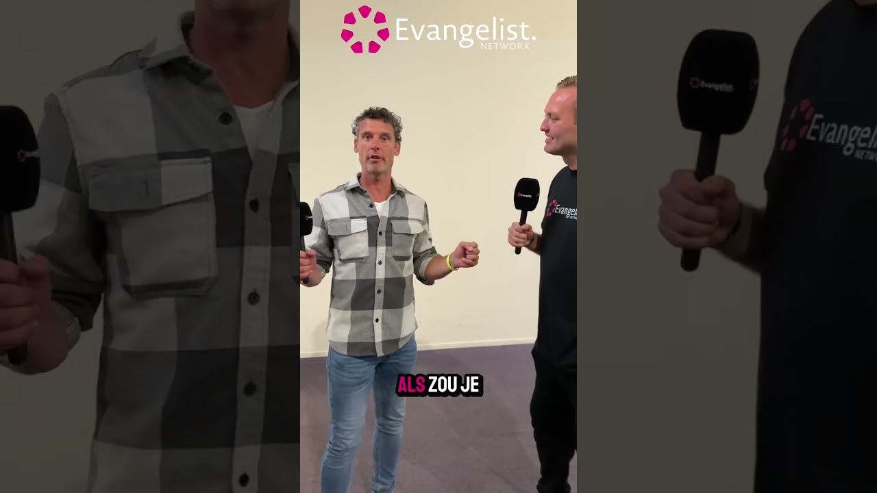 Ontdek de evangelisatie tips van Huib 🎉🤩#interview #evangelistnetwork