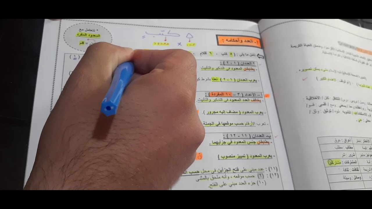 مهارات٣ (قاعدة العدد) قسم أول.