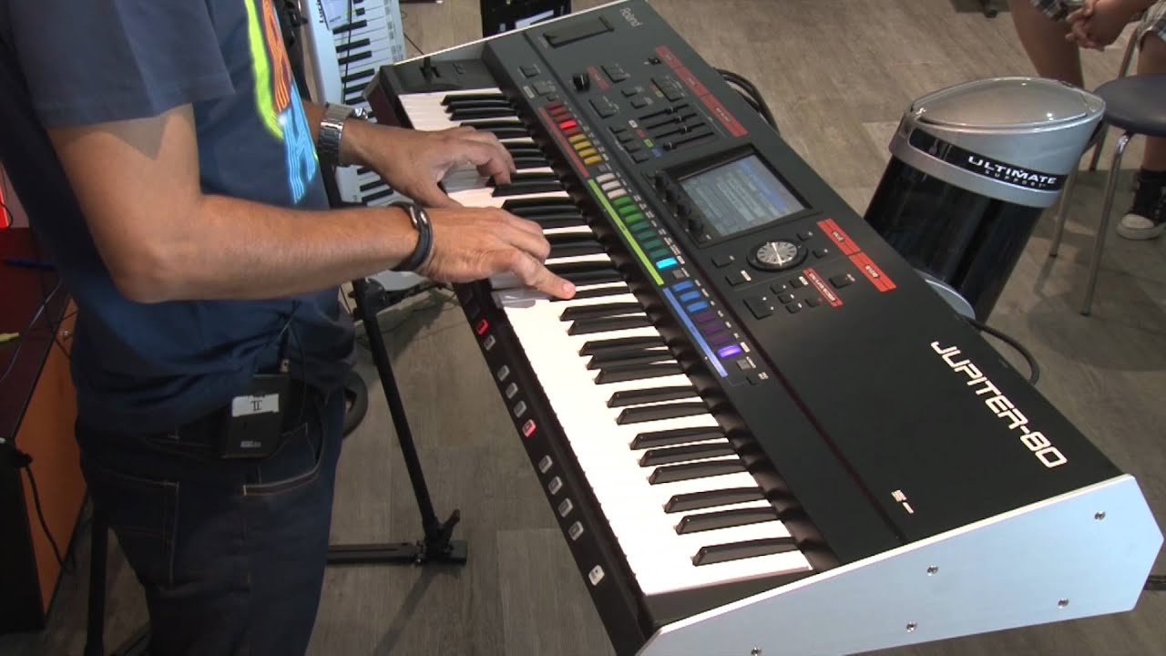 Roland Jupiter-80 - Live-Demo und Workshop [Teil 2]