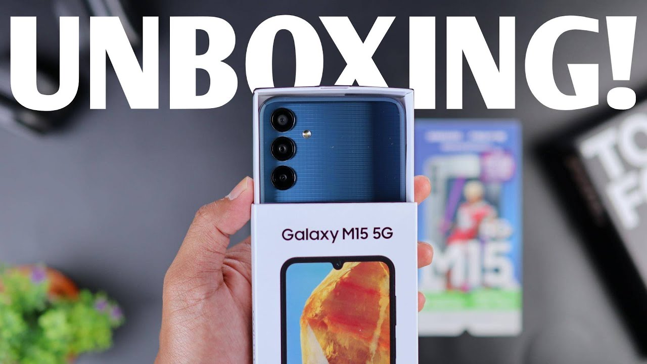 2 JUTAAN Layar sAMOLED + 5G | Unboxing Samsung Galaxy M15 5G !