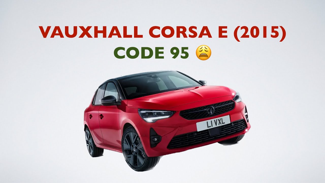 Vauxhall Corsa E (2015) Код 95 - B0083 Датчик лобового удара слева