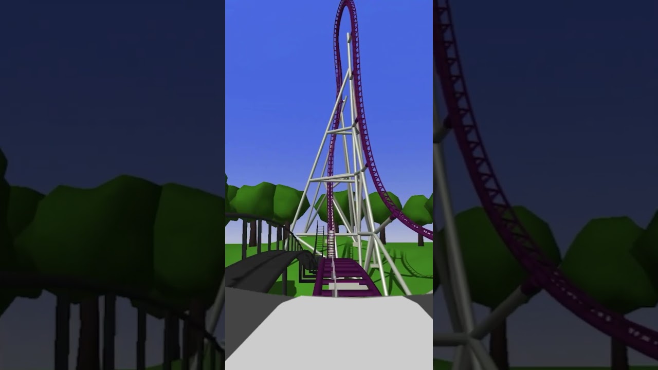 Track | Intamin LSM Swing-Launch | Ultimate Coaster 2 