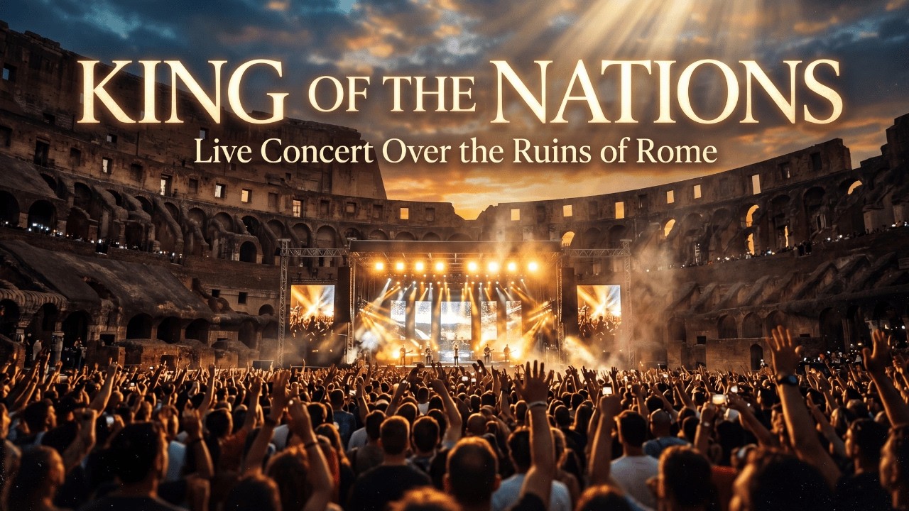 KING OF THE NATIONS &ndash; LIVE WORSHIP CONCERT at the Roman Colosseum | Christian Praise