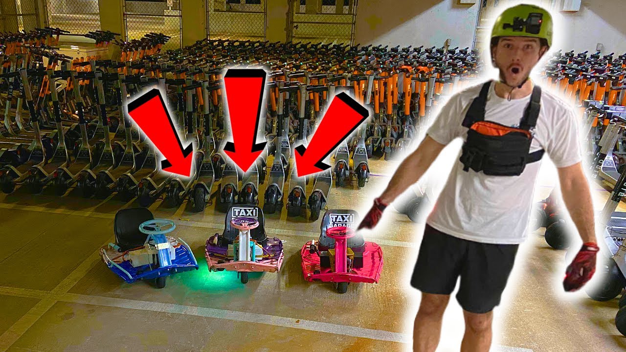 TOKYO DRIFT Crazy Cart | Insane DRIFT KART though Parking Garage!