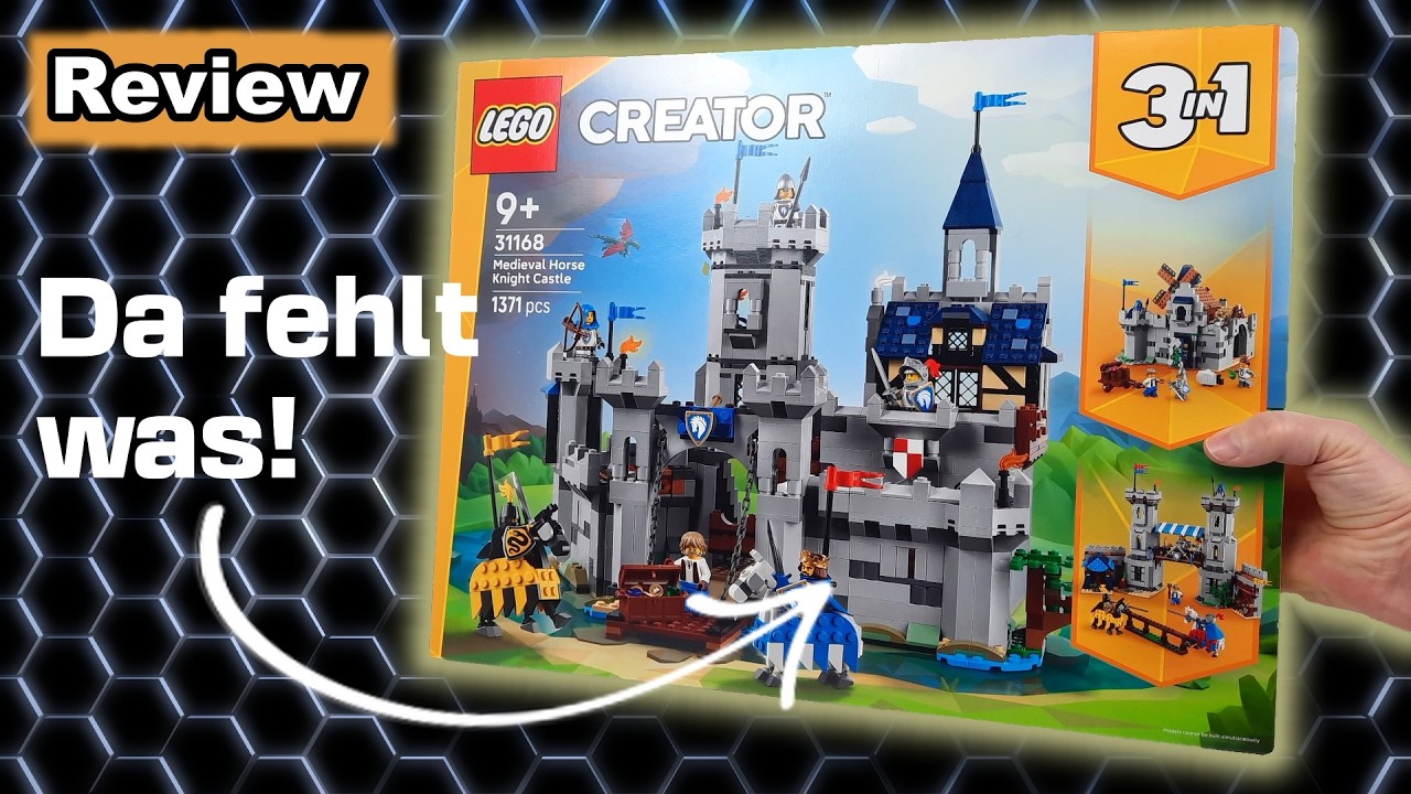LEGO Creator 31168 Ritterburg im Mittelalter ⚔️ Lohn sich die neue Ritterburg? [Review]