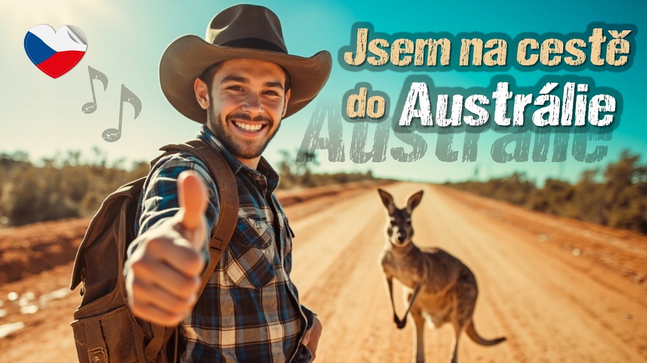 Jsem na cestě do Austrálie - cestovatelská pop-country písnička (videoklip) / Kántry múzy
