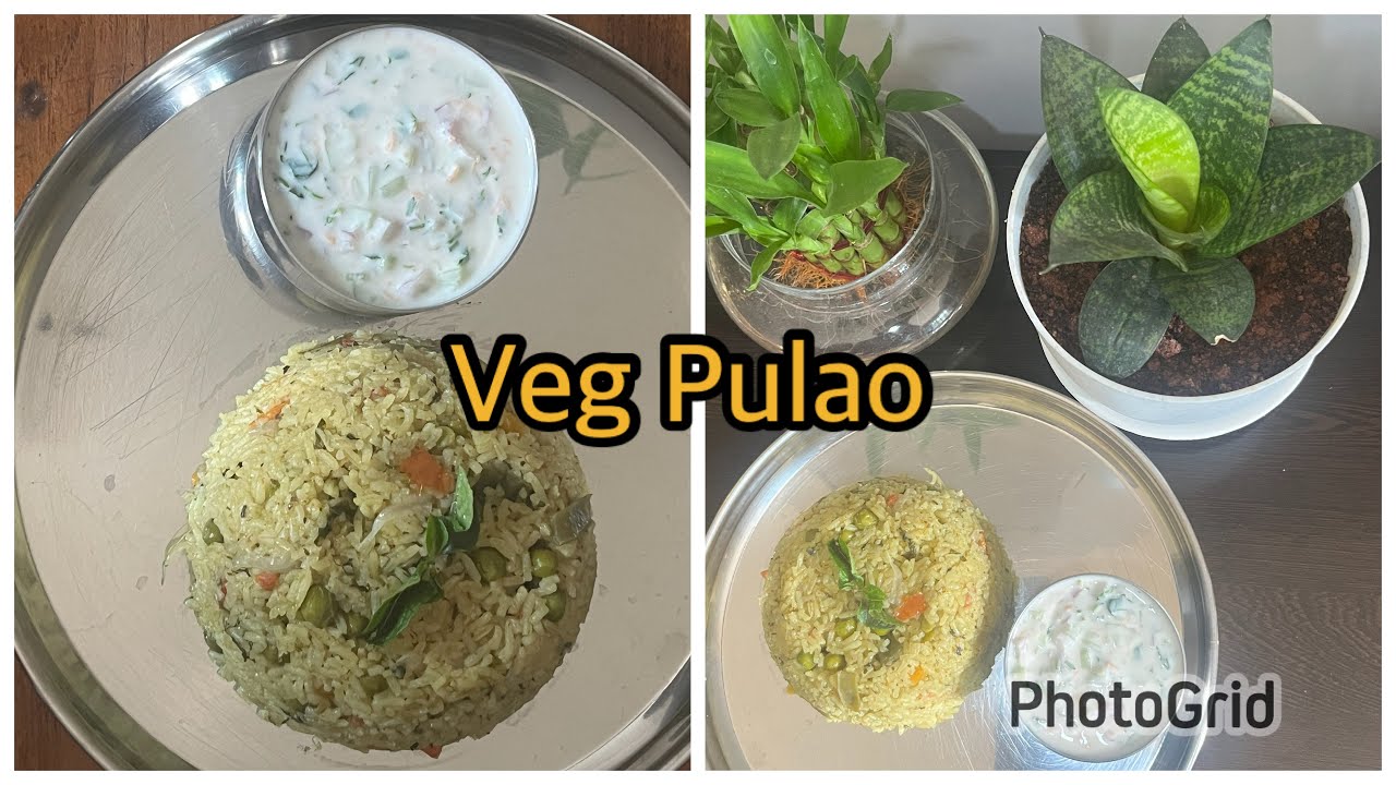 ತರಕಾರಿ ಪಲಾವ್ : Green vegetables Pulao
