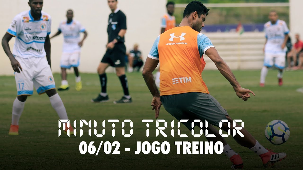 FluTV - Com gol de Frazan, Flu vence EC Resende em jogo-treino no CTPA