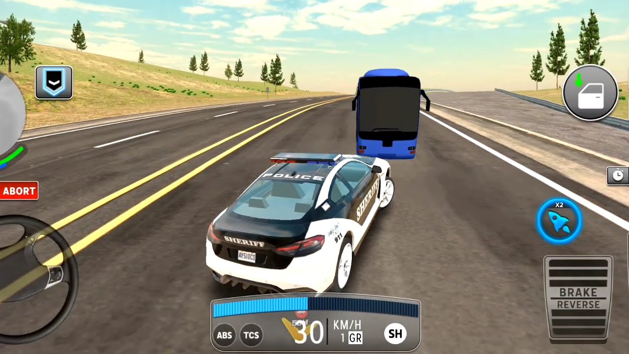New Police Simulator 2026 - Multi-Storey Nissan GTR Chasing in City - Car Game Android GamePlay Cops