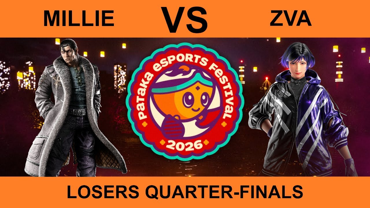 Millie (Dragunov) VS zva (Reina) - Losers Quarter-Finals - Tekken 8 | Pataka 2026