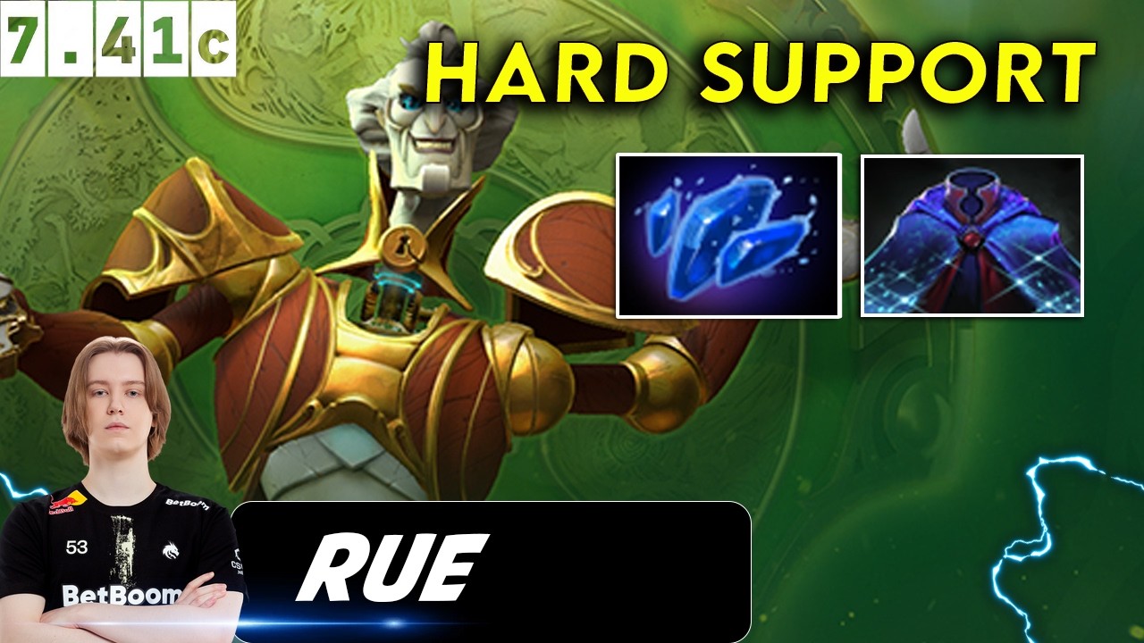 Rue Ringmaster jako Hard Support &ndash; Dota 2 Patch 7.41c Pełna rozgrywka profesjonalnego gracza