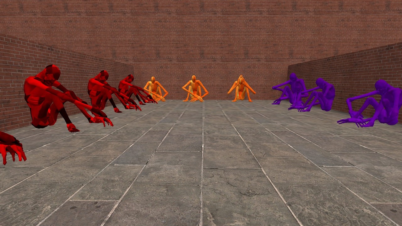Walking Alone in the Silent GM Maze🌙until SCP-096 Appeared👁️(Garry's Mod)#Scp modlab#gmod#garrysmod