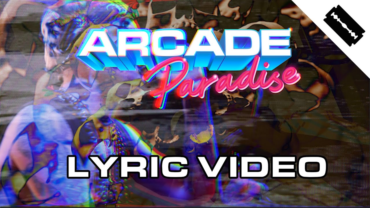 Ivar & The Horde | Arcade Paradise | Lyric Video - Black Razor Records