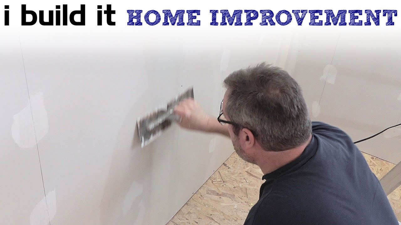 How To Drywall Without Sanding Part 3 - Flat Seams And Corner Beads