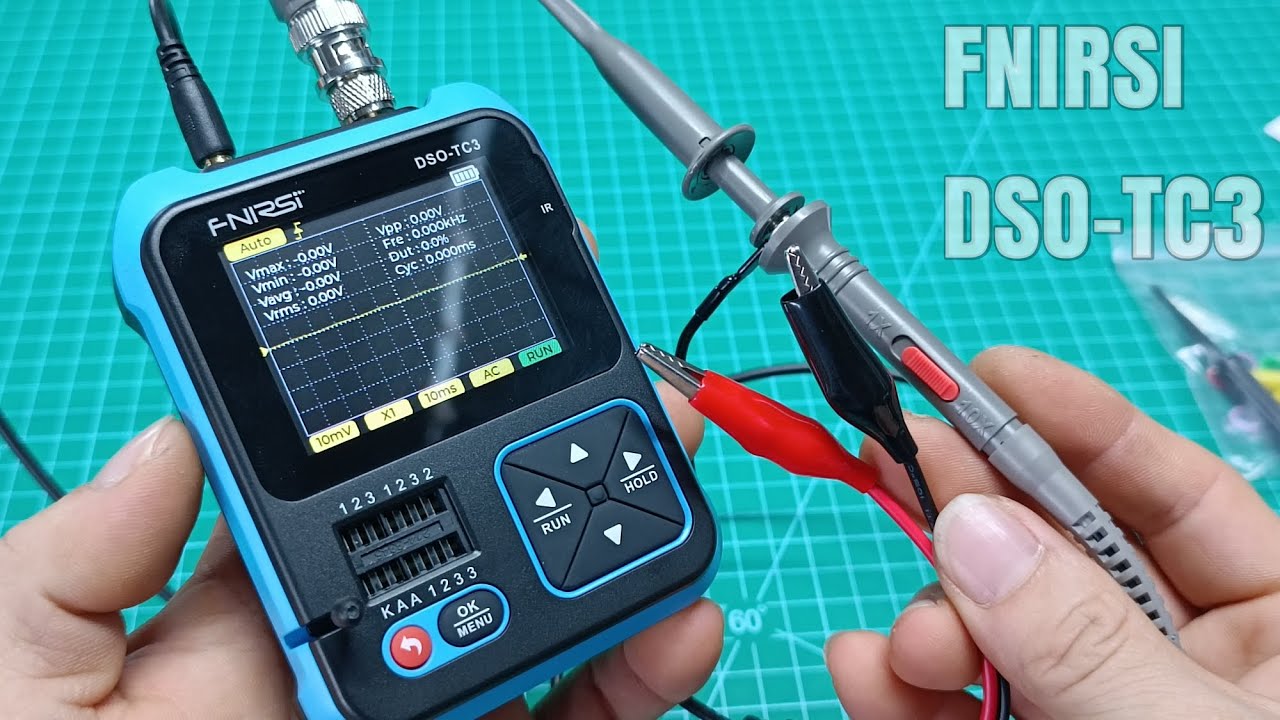 NGƯỜI TRUNG QUỐC QUÁ GIỎI  khi tạo ra thiết bị hay như này giá chỉ hơn 1 triệu đồng ! fnirsi dso-tc3