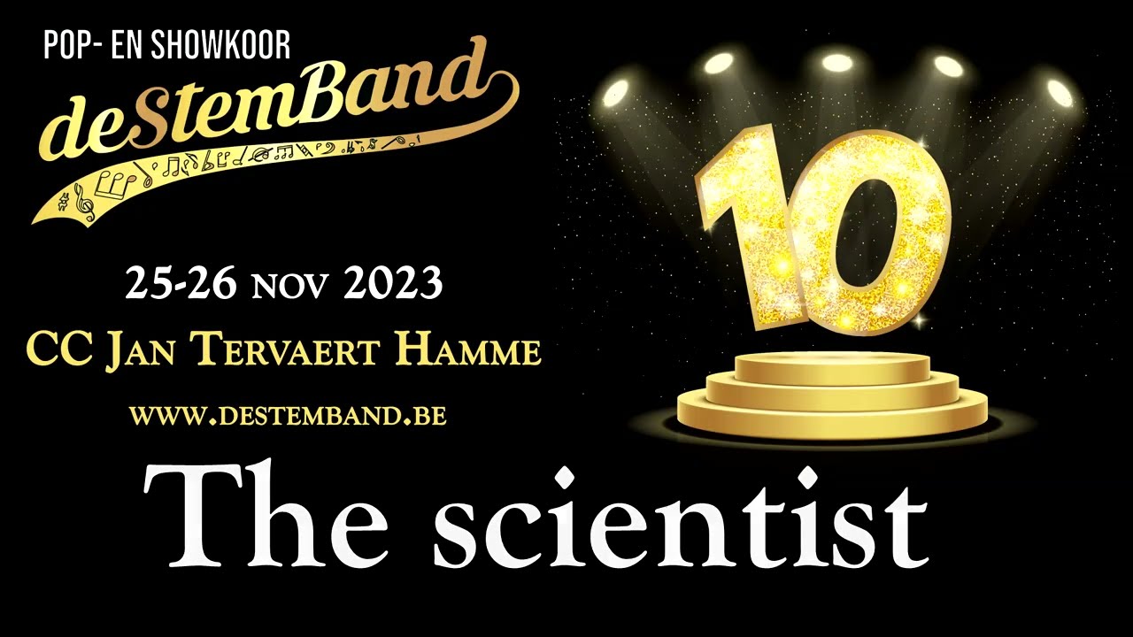 de StemBand - 10! - The scientist (Coldplay)