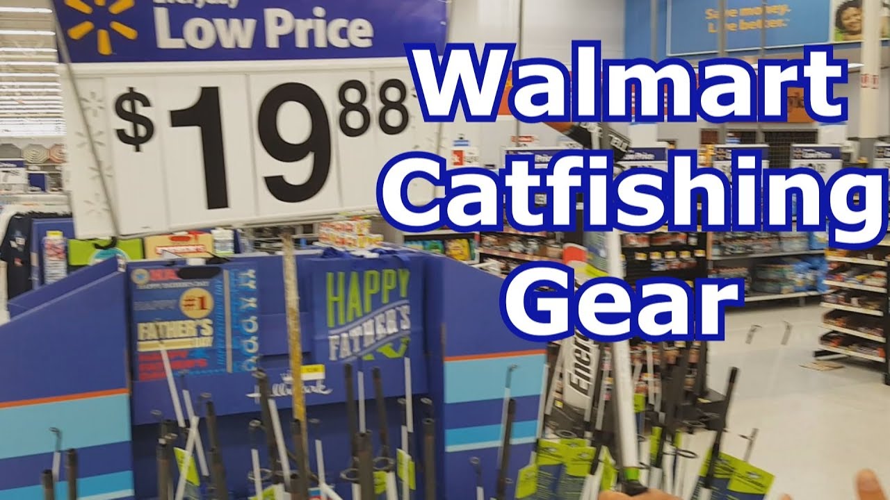 Лучшее снаряжение для ловли сома в Walmart: удилище, катушка, наживка и снасти
