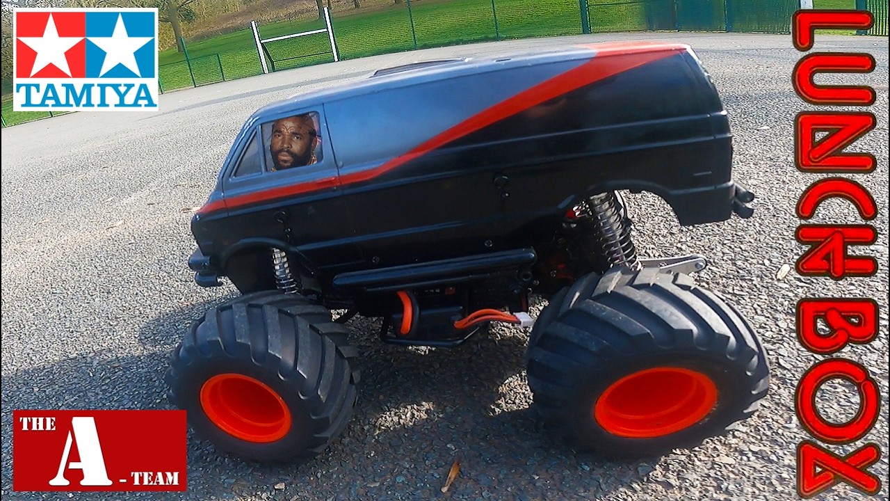 Радиоуправляемый фургон Tamiya Lunchbox A Team с бесколлекторным двигателем 3S — слишком много мо...