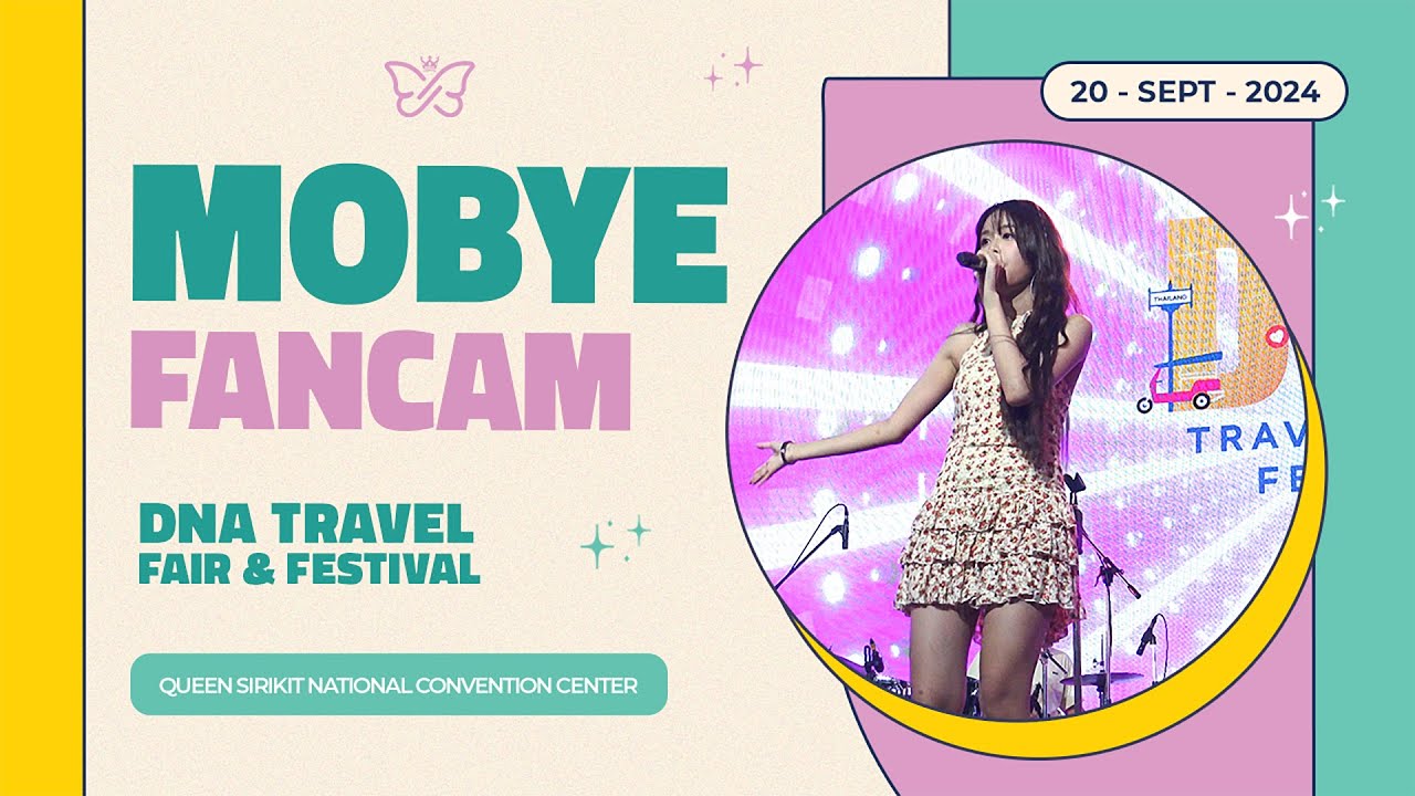 【4K】 240920 MOBYE Full Band │ DNA Travel Fair & Festival Fancam