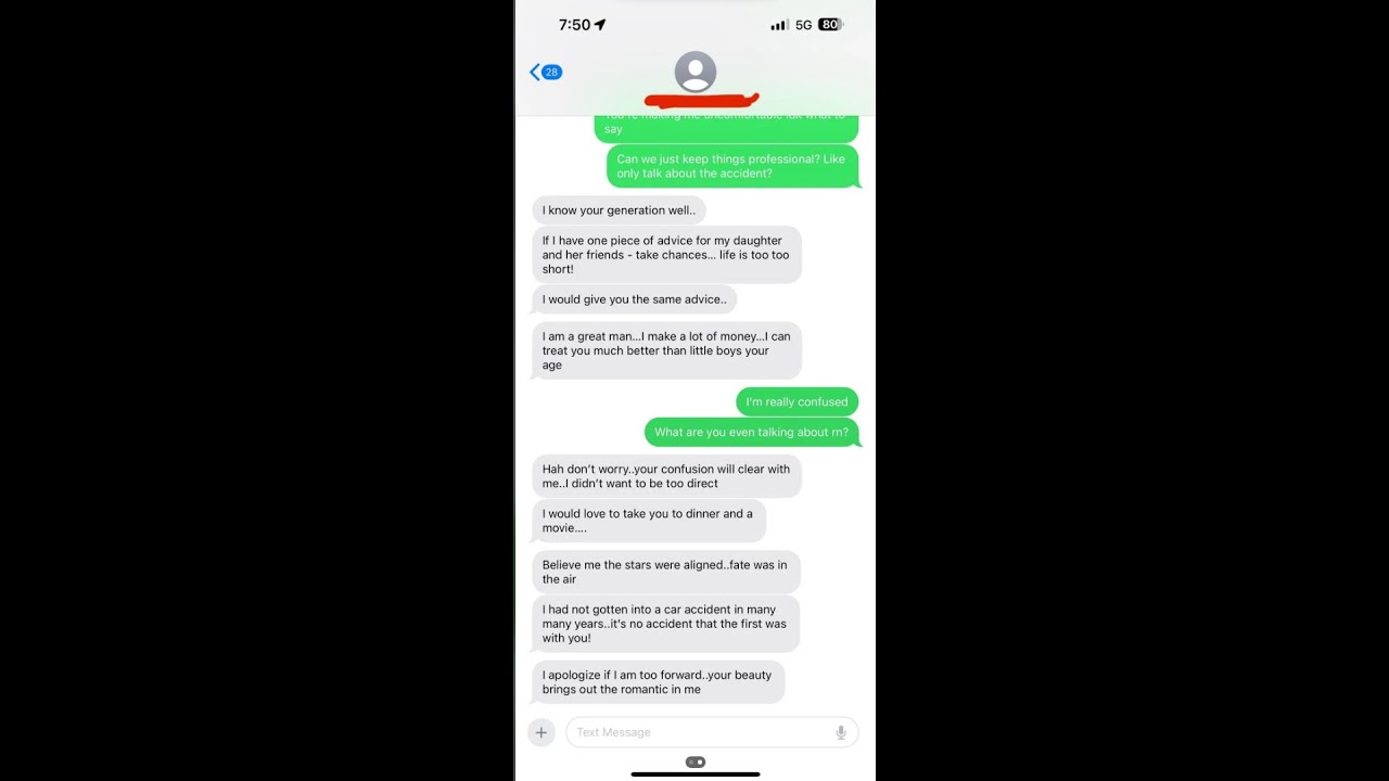 weirdest messages you've ever read