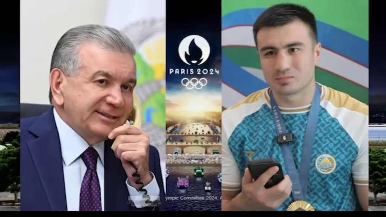 Prezident Shavkat Mirziyoyev Parij Olimpiadasi g‘oliblari bilan telefon orqali muloqot qildi