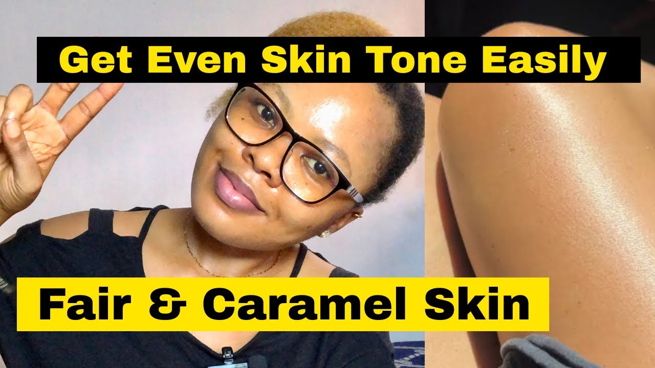 How To Achieve An Even Skin Tone With Nivea Body Lotion For Fair & Caramel Skin 