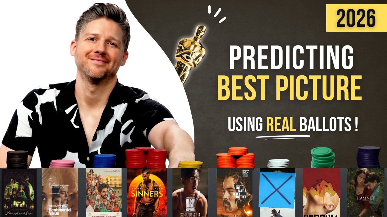 OSCAR SCIENCE: Predicting 2026 Oscars Using REAL Ballots!!!  |  The Results are INSANE 
