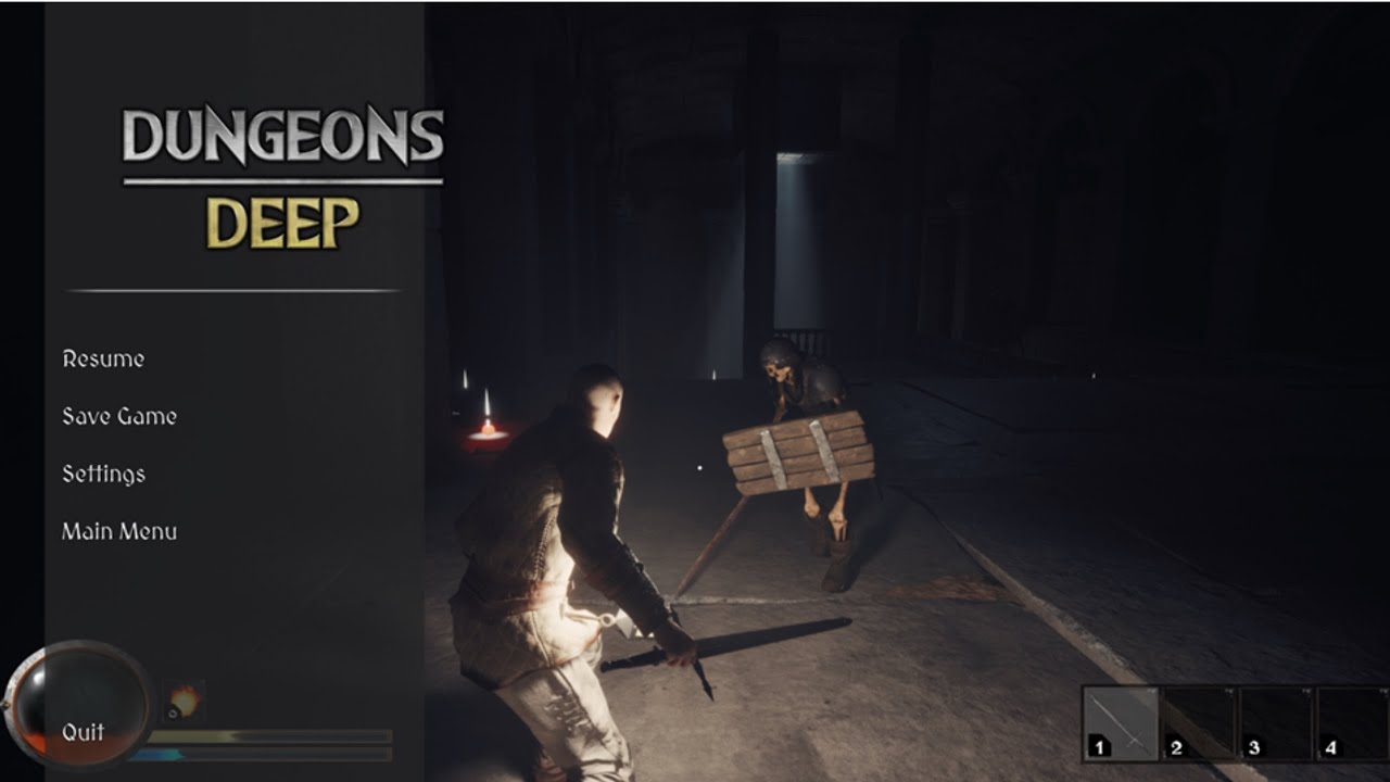 A 3rd Person Take on a Planned, Procedural Soulslike? &ndash; Dungeons Deep Demo &ndash;