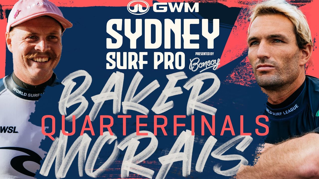 Jackson Baker vs Frederico Morais | GWM Sydney Surf Pro - Quarterfinals Heat Replay