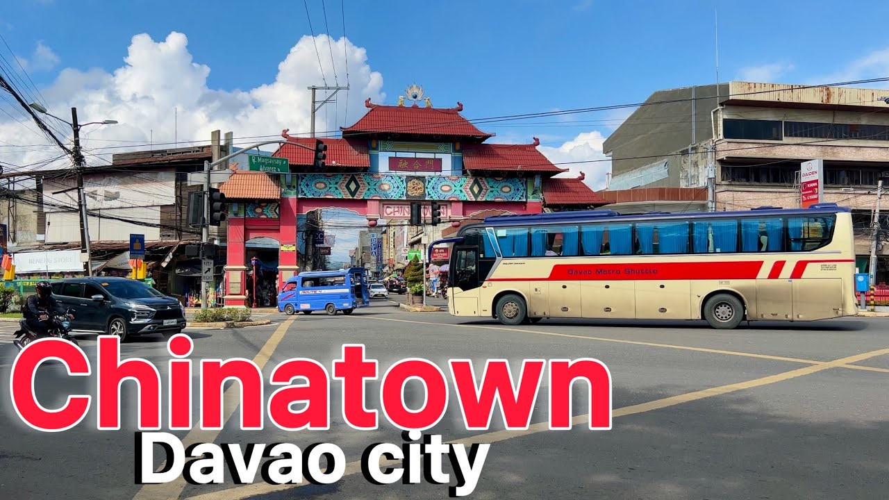 Chinatown in Davao city - Gaisano Mall | Magsaysay Bus stop | new longest coastal road in Mindanao