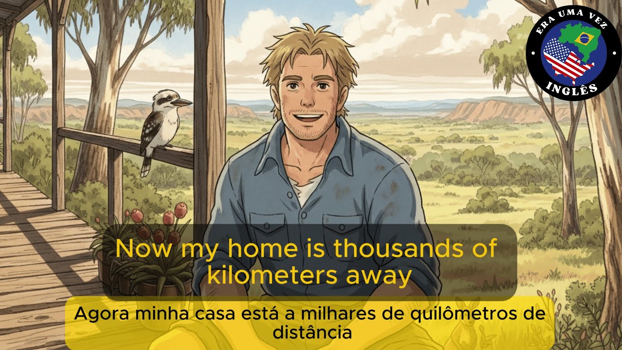 Aprenda INGLÊS com Legendas FÁCIL e LENTO (Um Brasileiro vivendo na Austrália)