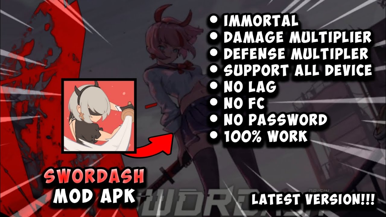SWORDASH MOD APK [ БЕЗ PW ] || ПОСЛЕДНЯЯ ВЕРСИЯ!!!