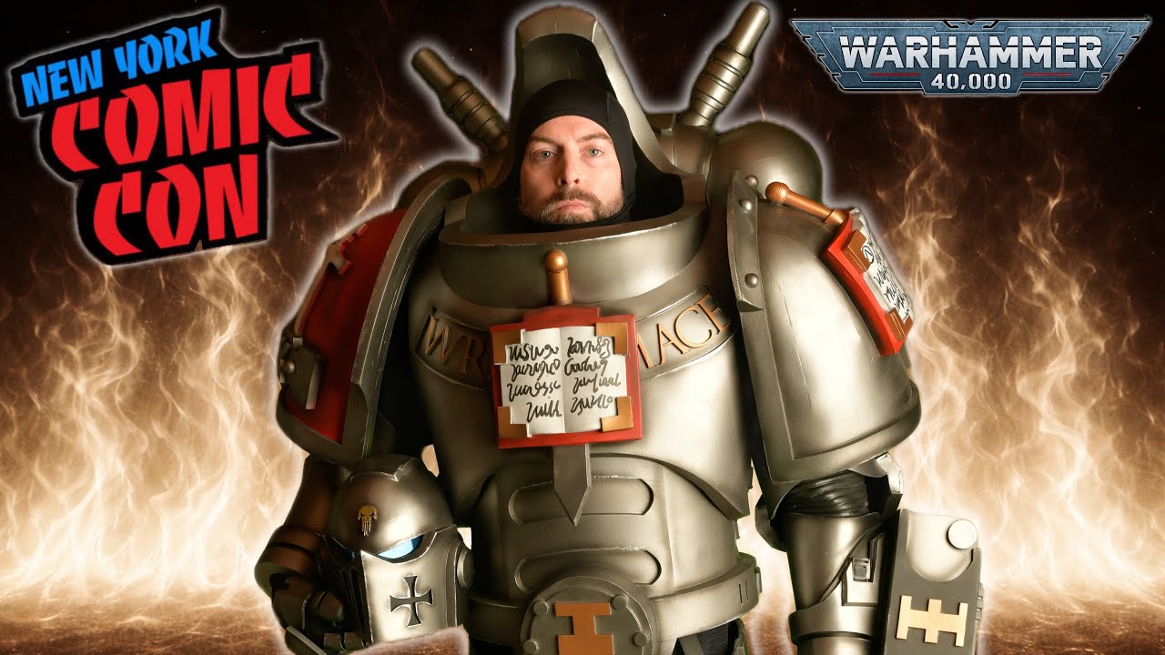 Warhammer 40K на New York Comic Con 2025 | Мой косплей Серого Рыцаря