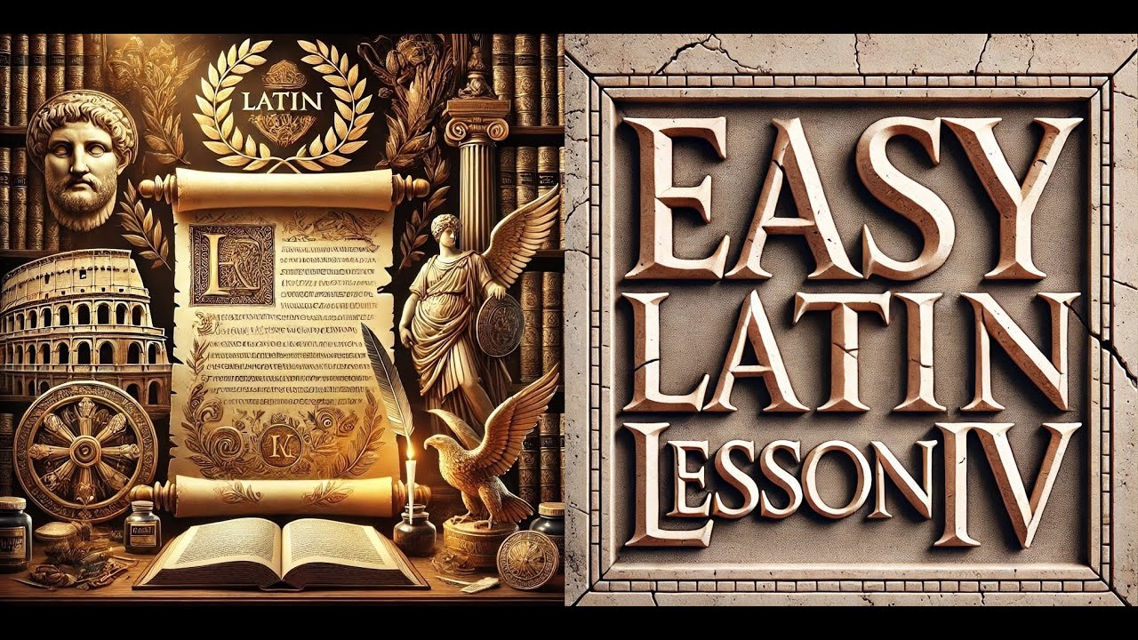 Easy Latin Lesson #4 - Learn Latin Fast with Easy Latin Lessons for Beginners - Latin 101 - 2025