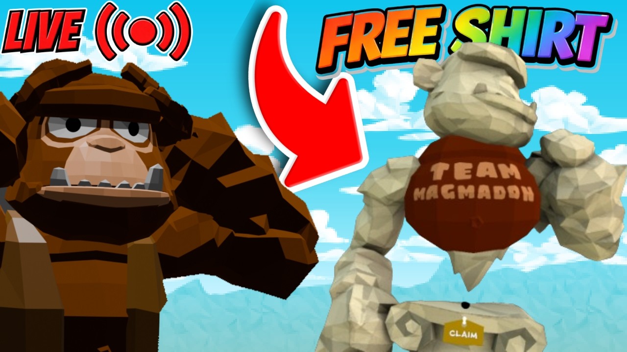 TEAM MAGMADON for the WIN!!! Claim your FREE TEAM MAGMADON SHIRT LIVE! (UG VR)