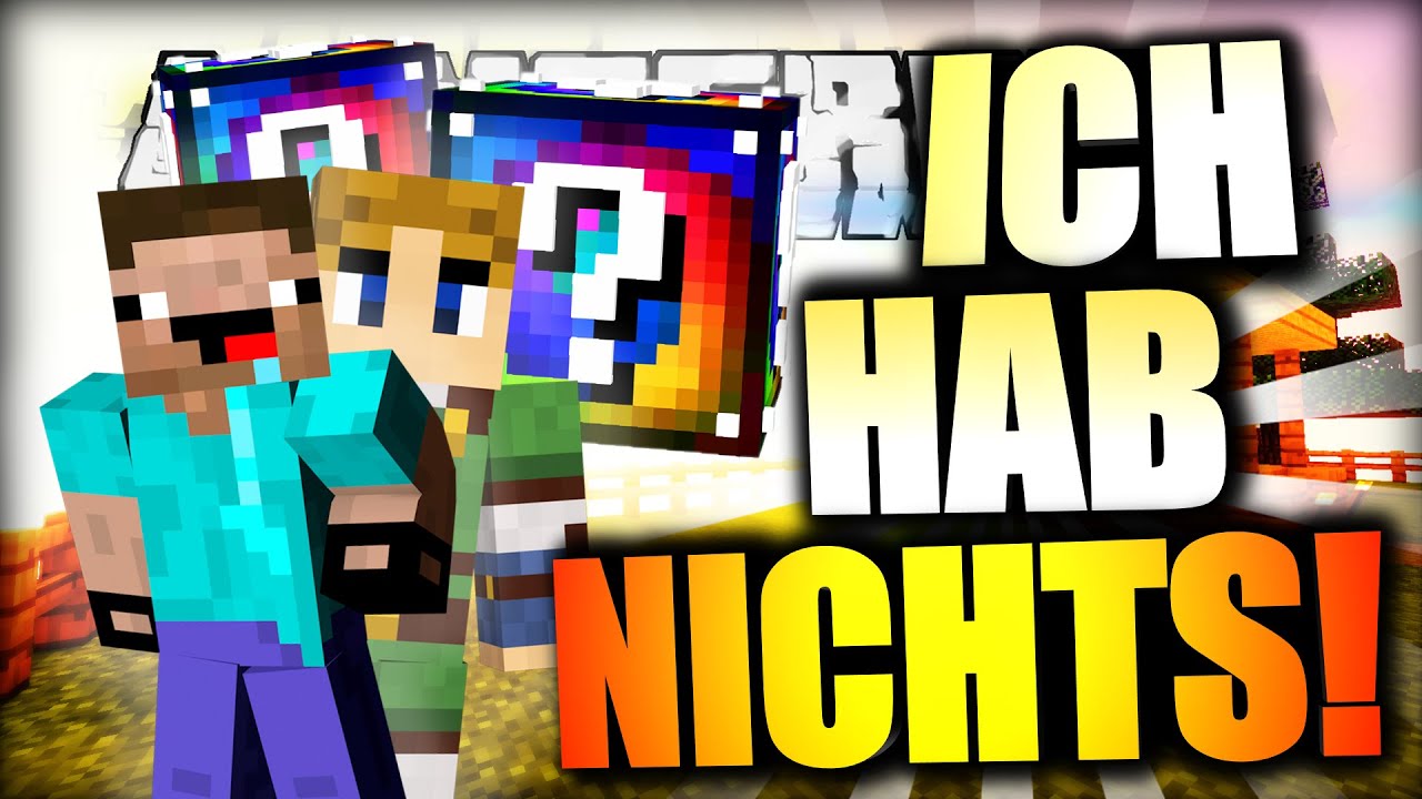 Minecraft SPIRAL LUCKY BLOCKS  - HARDI HAT NICHTS!!!