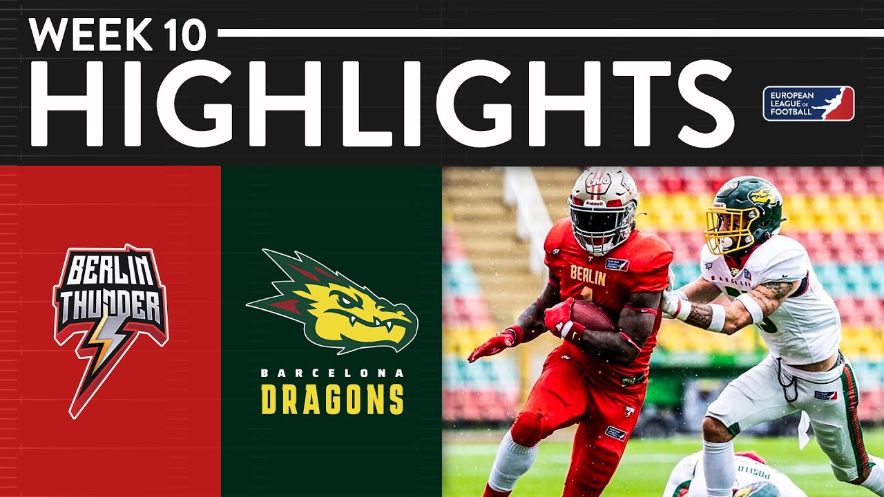 Berlin Thunder vs Barcelona Dragons | Highlights | Week 10