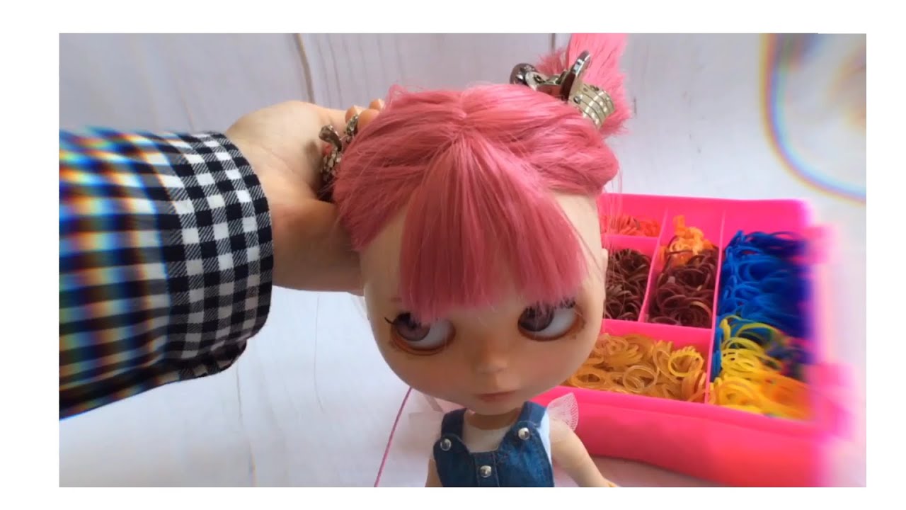 Милые причёски для Blythe/мастер-класс #Lexisdolls