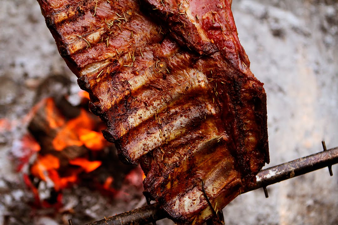 Costillar de Cerdo al Asador con Stone Giant - Receta de Locos X el Asado
