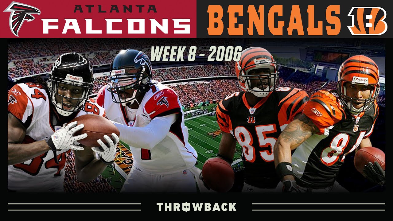 Vick & Ochocinco Offensive Star Power Battle! (Falcons vs. Bengals 2006, Week 8)