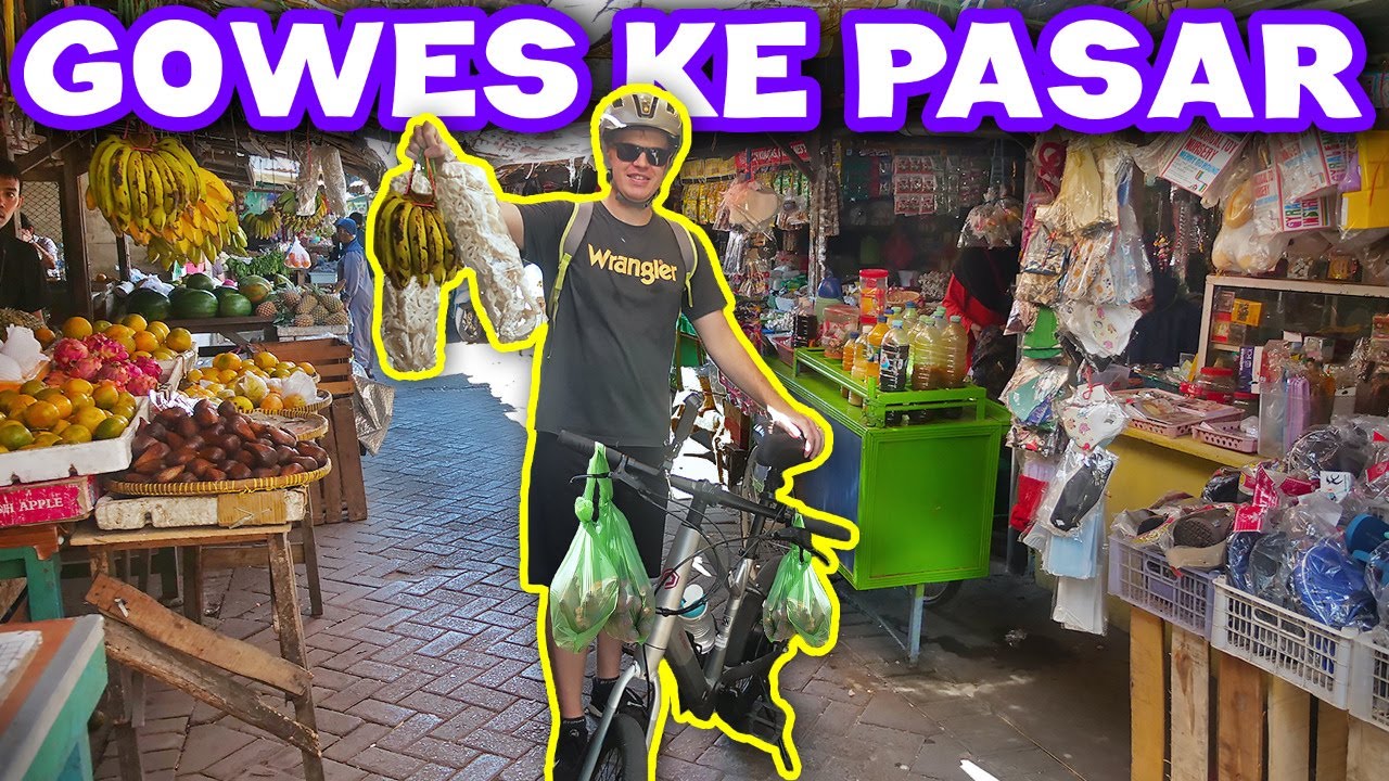NOSTALGIA KE PASAR MASA KECILKU!! Belanja gantiin tugas istri, Naik Sepeda?!