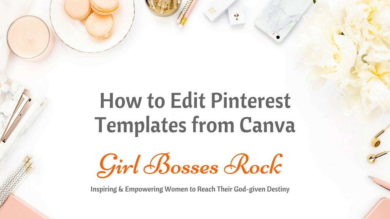 How to Edit Canva Pinterest Templates