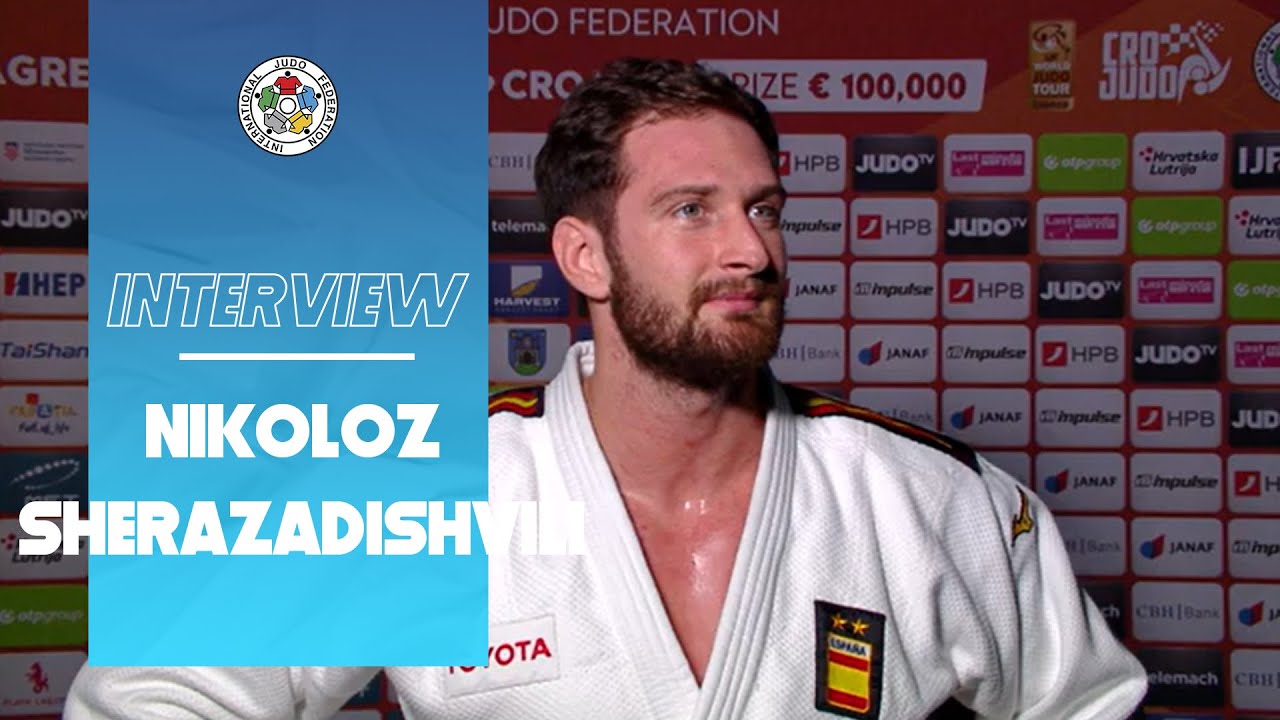 Nikoloz SHERAZADISHVILI (ESP) - Winner in the -100 kg