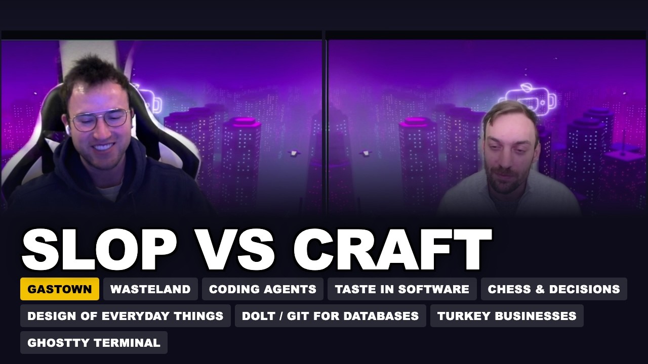 Wasteland, Git for Databases, Turkey Businesses & Taste in Software (Nick & Michael AI Chat - Ep 2)