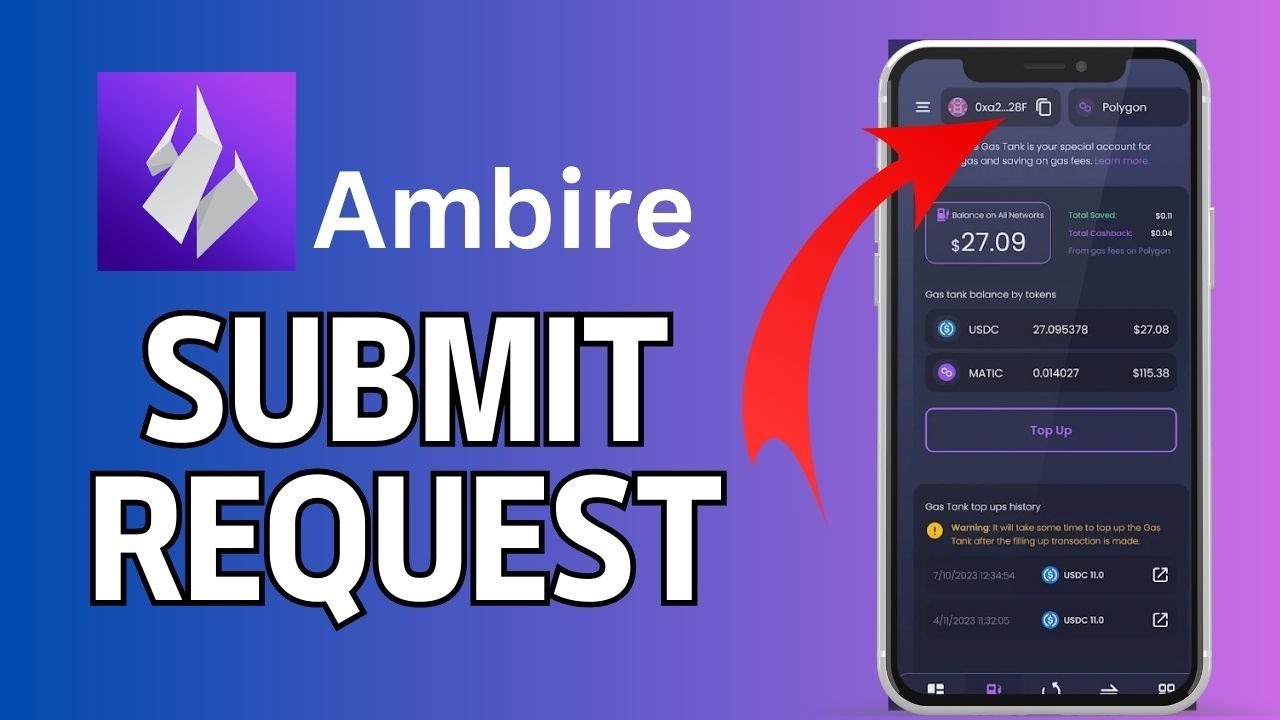 How to Submit Request in Ambire Wallet 2024?