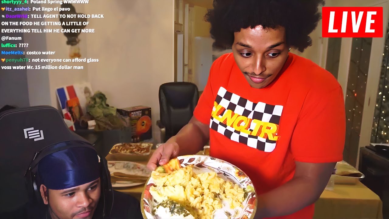 AGENT 00 PULLS UP FOR THANKSGIVING DINNER 🦃