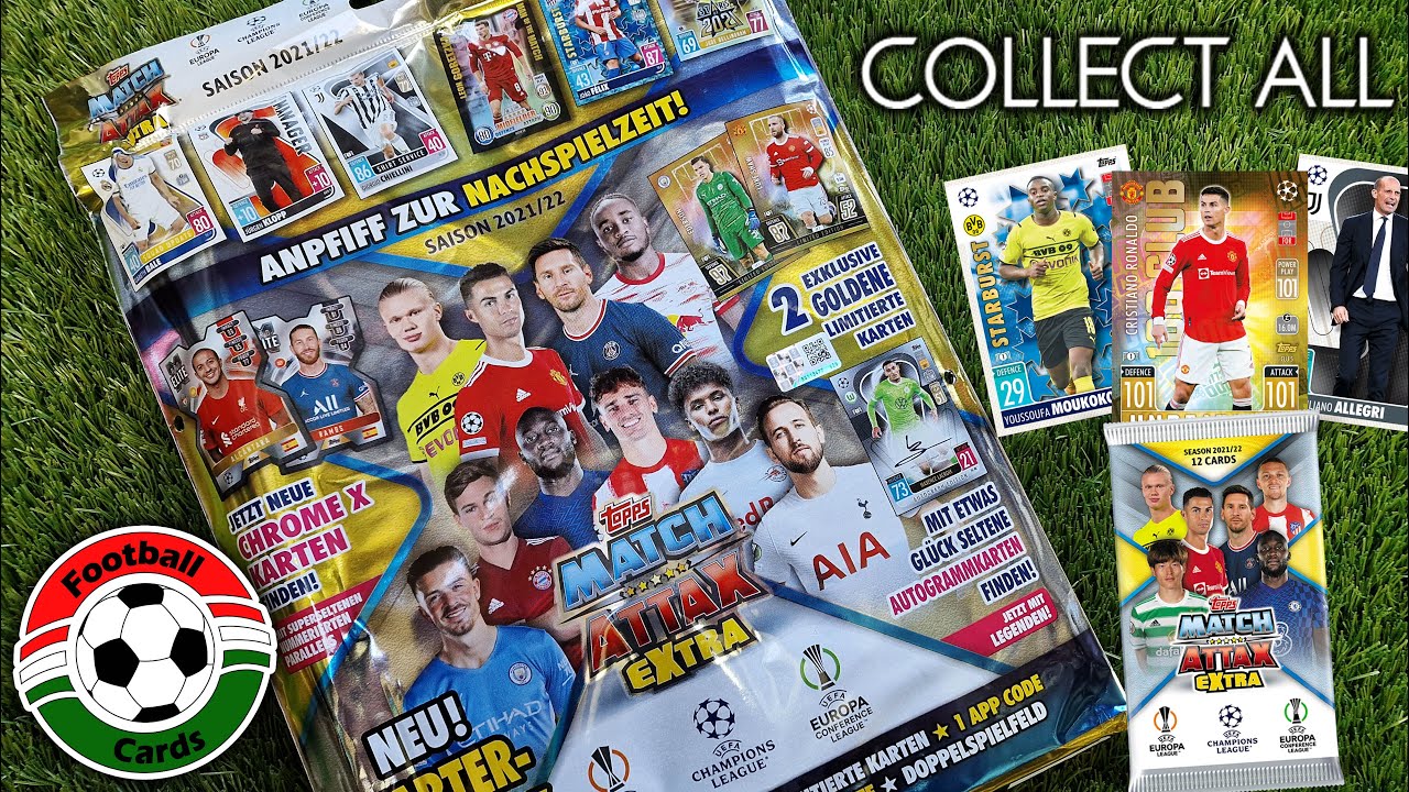 Topps Match Attax Extra 21/22 Starter Pack | Bemutató